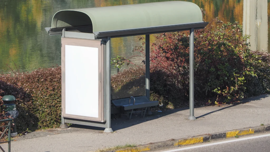 Belsh Transport bus-stop